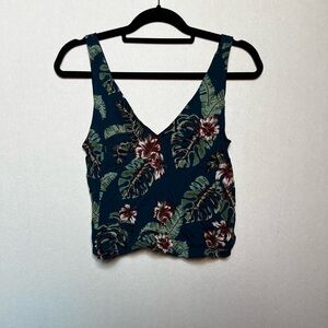 Wilfred Free Tropical Cropped Backless Tank Top